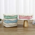 thumbnail image 3 of Wamans Lunchbox Straw Lunch Box Portable Lunch Box Microwaveable Student Adult Lunch Box Clearance Items, 3 of 5