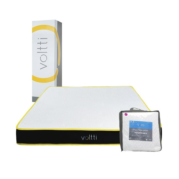 Colchón en Caja Individual Voltti Nano Memory Foam 16 CM Protector Impermeable