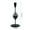 B, variant on Scandinavian Geometric Iron Candlestick – Minimalist Metal Candle Holder, Multiple Heights for Dining Table, Shelf & Romantic Ambience Décor