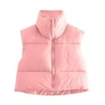 thumbnail image 3 of Women's Lightweight Packable Puffer Vest Warm Winter Sleeveless Padded Casual Puffy Jackets, 3 of 4