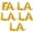 Gold, variant on Letter Balloons - FA LA LA LA LA 16" Inch Alphabet Letters Foil Mylar Balloon Christmas Party Banner (Silver)