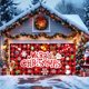 thumbnail image 1 of Christmas Garage Door Banners Large Holiday Yard Door Cover Merry Christmas Porch Backcloth Curtain Outdoor Xmas Party Decoration Supplies, 1 of 6