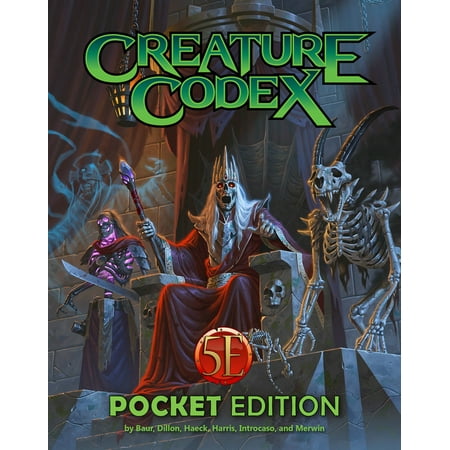 ISBN 9781936781355 product image for Creature Codex (Pocket Edition) (Paperback) | upcitemdb.com