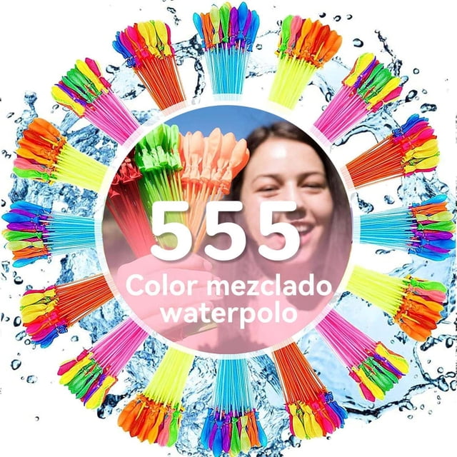 Globos mágicos globos de agua, Globo de Agua Autosellante con Llenado Rápido, Colorido para Exteriores, Piscina, Fiestas y Playa