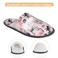 thumbnail image 3 of Fotbe Cat Pantuflas Peludas para Mujer con Estampado, Zapatillas de Peluche, Zapatos de Invierno para Casa, Uso Interior y Exterior-Medium, 3 of 8