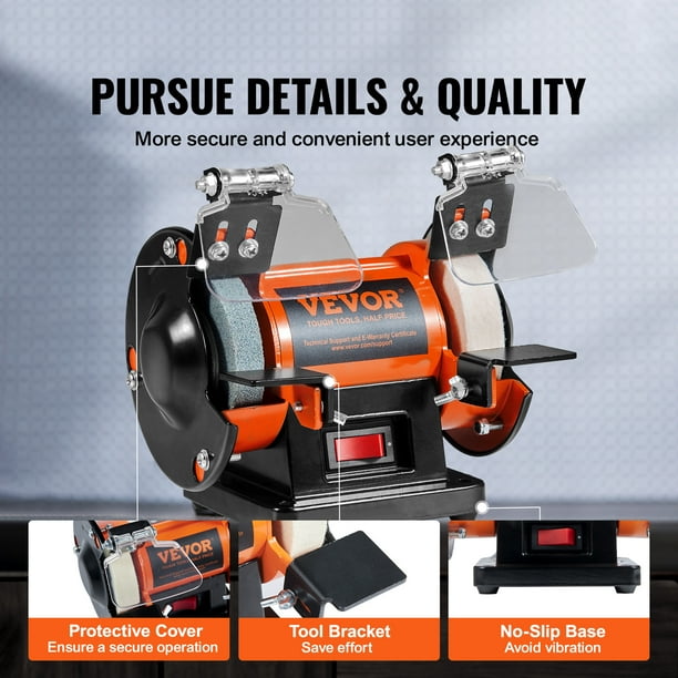 Bench grinder online polisher buffer