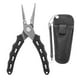 thumbnail image 1 of Alicates , removedor de anzuelos, , herramienta , tijeras, cortadores de línea, equipo de , Gadget, , negro B negro, 1 of 9