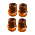thumbnail image 2 of 4 piezas Consejos de de senderismo Pies de reemplazo Accesorios Piezas antideslizantes Absorción de choque Pole de caminata Consejos Amarillo, 2 of 8
