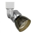 thumbnail image 3 of Cal Lighting HT-888-LED Plastic & Metal Track Fixture in Steel/Smoked Glass Gray, 3 of 3