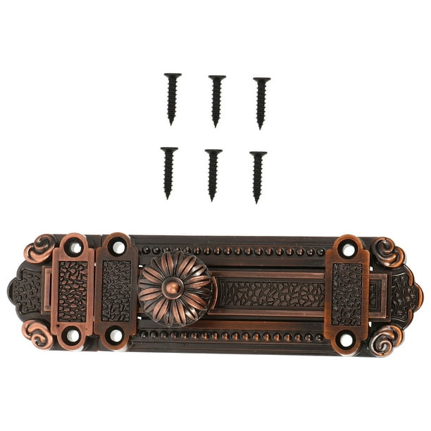 CRAFTHROU 1Ud Cerradura De Seguridad Para Puerta De Aleación Zinc Vintage Duradero