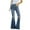 Blue, variant on Bigersell Wide Leg Jeans Wide Leg Jeans Summer Straight Leg Jeans Ladies Straight-Leg Denim Pants Button Closure Light Wash Ripped Straight Leg Jeans Loose Mid Waist Long Pants Style J-32 Blue XL