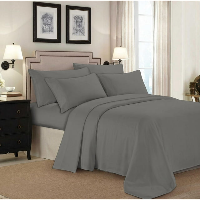 Johnson Home - Ensembles de draps en coton peigné 300 TC