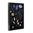 thumbnail image 3 of Stupell Industries Various Sprigs on Black Floral Painting Black Framed Art Print Wall Art, 12 x 18, 3 of 8
