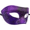 thumbnail image 2 of Máscara de maquillaje para carnaval, para hombres y mujeres, máscara romana de carnaval, máscara de fiesta para espectáculos, máscara facial para hombres, 2 of 3