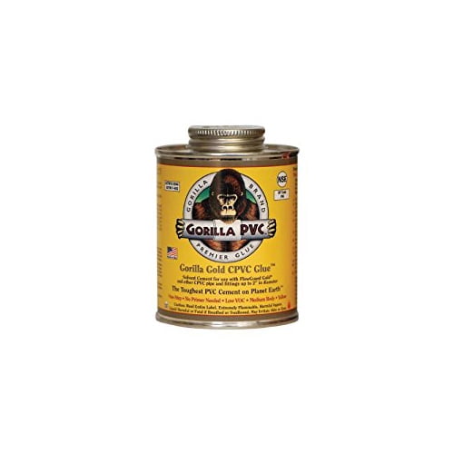 GORILLA PVC CEMENT LLC 16303 Gold 16OZ CPVC Glue