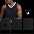 thumbnail image 4 of Sngxgn Men's Workout Tank Tops Gym Fitness Bodybuilding Sleeveless T Shirts(Black,XL), 4 of 5