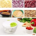 thumbnail image 4 of Picadora manual de alimentos, picadora manual, licuadora, batidora, procesador de alimentos, color blanco, 4 of 5