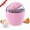 Pink, variant on Funlo Icecream Maker - Personal Home Mini Ice Cream Maker,One-Touch Diy Icecream Maker,Detachable & Easy To Clean