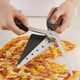 thumbnail image 3 of Pala para Pizza Tijeras Macarena 2 en 1 Afilada de Acero Inoxidable, 3 of 8