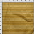 thumbnail image 3 of oneOone Polyester Lycra Dark Mustard Fabric Floral Block Fabric For Sewing Printed Craft Fabric By The Yard 56 Inch Wide, 3 of 4