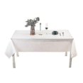thumbnail image 1 of 2026 Translucent Plastic Rectangular Disposable Tablecloth, 1.37 X 2.74 M - Premium and Highly Resistant, 1 of 1