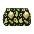 thumbnail image 2 of Disketp Avocado Toast Estuche de Lápices de Doble Capa con Tapa Abatible y Cremallera, Organizador Escolar para Adolescentes y Adultos, 2 of 7