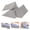 Grey, variant on Bed Wedges & Body Positioners For (3 In 1) 40 Degree Triangle Positioning Pillow After Wedge