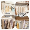 thumbnail image 7 of Shower Curtain Hooks, 12Pcs Plastic Shower Hooks for Shower Curtain, Clear Double Hook Shower Curtain Hooks Rust Proof Shower Curtain Hangers, 7 of 7