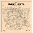 thumbnail image 2 of Baker 12x12 Black Ornate Wood Framed with Double Matting Museum Art Print Titled - Hardin County Texas - Baker 1895, 2 of 4
