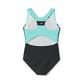thumbnail image 2 of Speedo Girls Infinity Splice One Piece Thick Strap Swimsuit - Sea Level, Size: 7, 2 of 2
