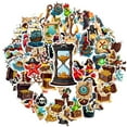 thumbnail image 2 of 35pcs-50pcs Pirate Stickers Treasure Chest Stickers Adventure Kids Stickers for Suitcase Laptop Guitar, 2 of 9