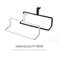 thumbnail image 4 of Yeacher Kitchen Over Cabinet Towel Bar Multipurpose Tea Towels Iron Storage Rack Hang on Inside, 4 of 7