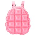 thumbnail image 2 of Inflatable Backpack Blow Up Bubble Back Pack Kids Fancy Dress Toy Accessory ，90s Retro Rave Festive Bopping Spice Girls Space Bags Purple, Blue, Pink, Orange, 2 of 5