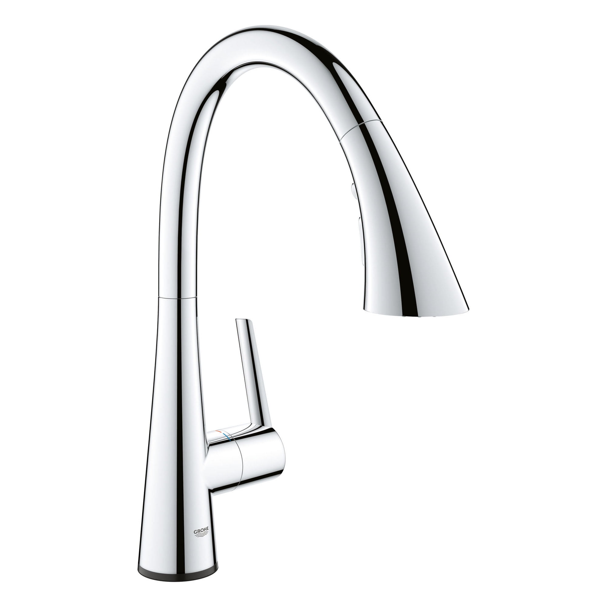 acre rots ambulance Grohe 30 205 2 Zedra 1.75 GPM Single Hole Pull Down Touch Activated Kitchen  Faucet - - Walmart.com