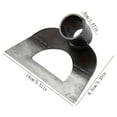 thumbnail image 2 of Manganese Steel Hollow Hoe, Thickened Forged Saw Blade, Garden Weeding Tool, Multifunctional Outdoor Shovel, Ideal for Removing Moss and Stubborn Stickers, 2 of 2