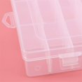 thumbnail image 3 of Boîte de Rangement Compartimentée pour Artisanat, Organisateur de Perles Transparent Ajustable pour Fabrication de Bijoux, 24 Compartiments, 3 of 5