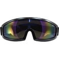 thumbnail image 2 of Birdz Robin Sport Skydiving Snowboarding Motorcycle Riding Goggles Blue Mirror Lens, 2 of 3