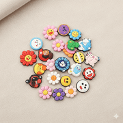 IVASKY 45 Pcs Random Shoe Charms for Clogs, Multicolor Decoration Pins for Kids Boys Girls Men Women, Party Favor Gifts PVC Bulk Pack