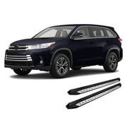 Black Horse Off Road Aluminum Aluminum OEM Replica Running Boards RTOHI-14 Fits select: 2014-2019 TOYOTA HIGHLANDER