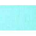 thumbnail image 1 of Ahgly Company Indoor Rectangle Solid Light Blue Modern Area Rugs, 8' x 12', 1 of 4