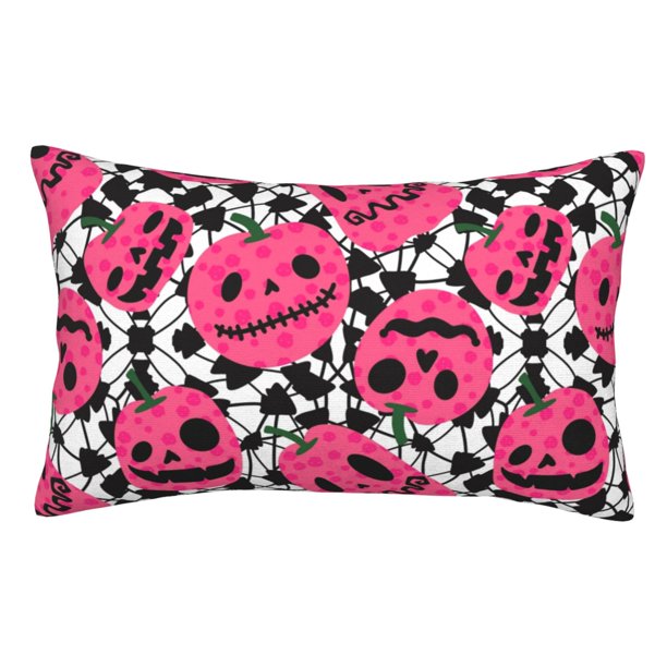 Balery Halloween Pumpkins Funda de Cojín Estampada, Regalos para Mujeres, Regalos de Amor para Ella, Regalos para Novia o Esposa, Funda de Almohada-14"x20"