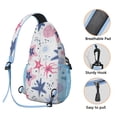 thumbnail image 3 of Sling Bag Starfish Hiking Sling Backpack Casual Bag for Men Women, 3 of 6