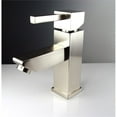 thumbnail image 2 of Fresca Versa Single Hole Mount Bathroom Vanity Faucet in Brushed Nickel, 2 of 3