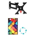 thumbnail image 2 of YSNOOWE Monitor Stand Wall Mount Bracket Screen Rack For Displays Black Finish For Home Accessories And Space Saving, 2 of 8