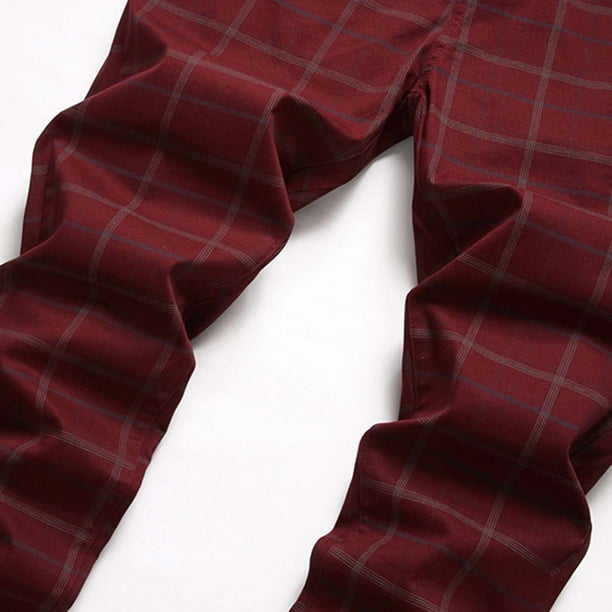 JHLZHS Mens Pants Relaxed Fit Elastic Waist Mens Autumn and