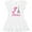 AA-White, variant on I Love Paris Eiffel Tower Girls Toddler Dress