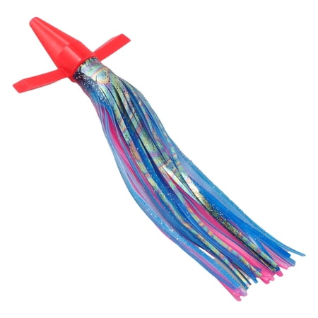 7/9 Inch Trolling Lure Double Skirted Soft Sea Head Teaser Bait Bird Tuna Mahi 23cm C2