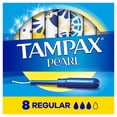 thumbnail image 1 of Tampones Tampax Pearl Regular Absorbentes 8 pzas, 1 of 5