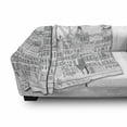 thumbnail image 3 of City Soft Flannel Fleece Blanket, Outline Drawing of Rome Skyline Historic Italy Architecture in Monochrome, Cozy Plush for Indoor and Outdoor Use, 70" x 90", Charcoal Grey and White, by Ambesonne, 3 of 6
