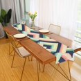 thumbnail image 2 of Yayeee Table Runner 70 inches Long Home Kitchen Dinning Party Decoration, Green Stripes, 2 of 7
